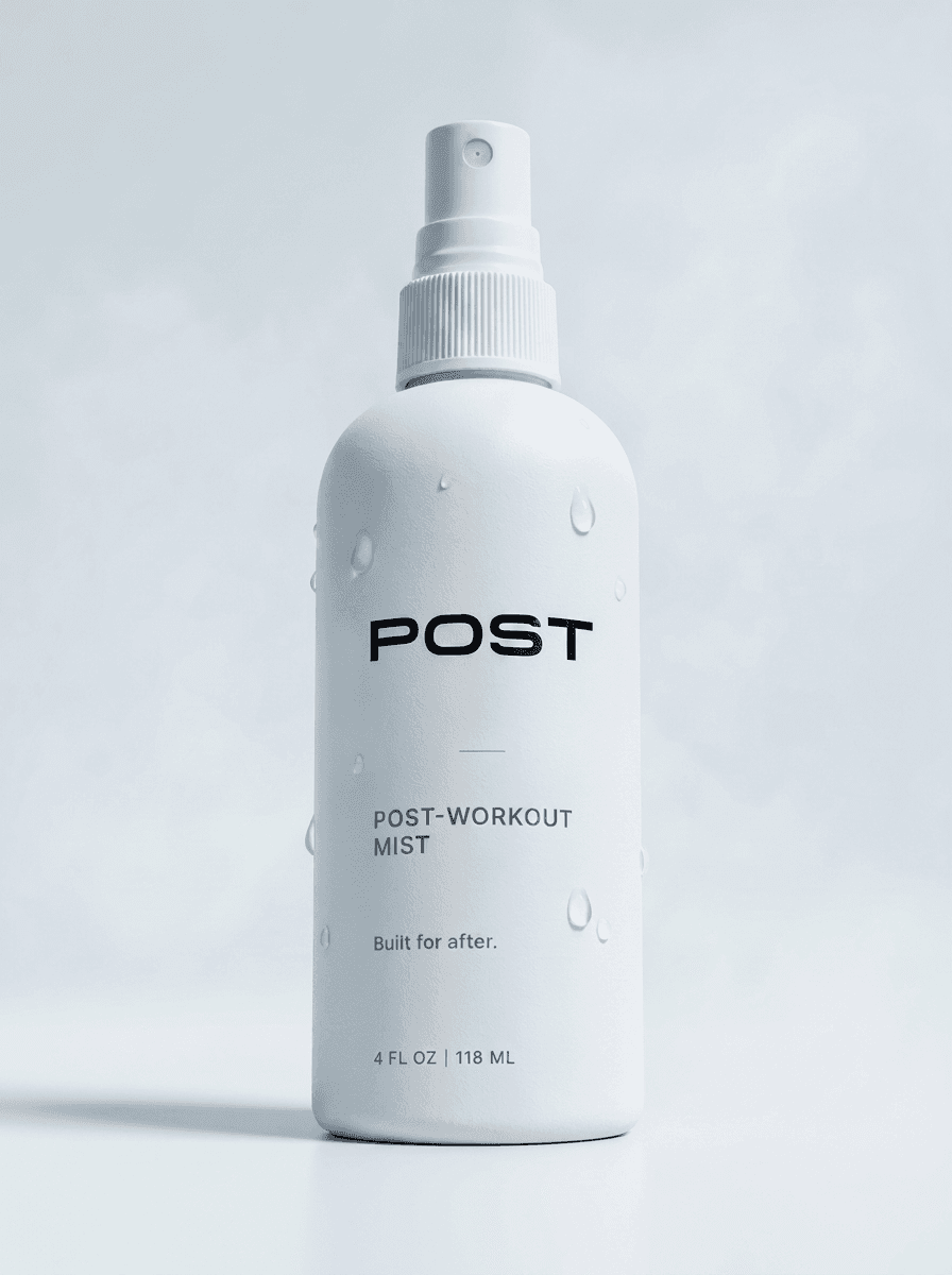 POST Workout Recovery Mist bottle